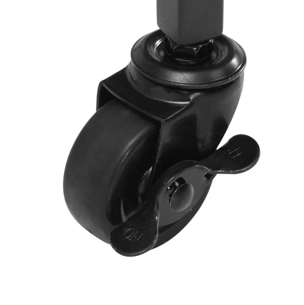 Schwarzer Design-Servierwagen aus Metall - Nucina