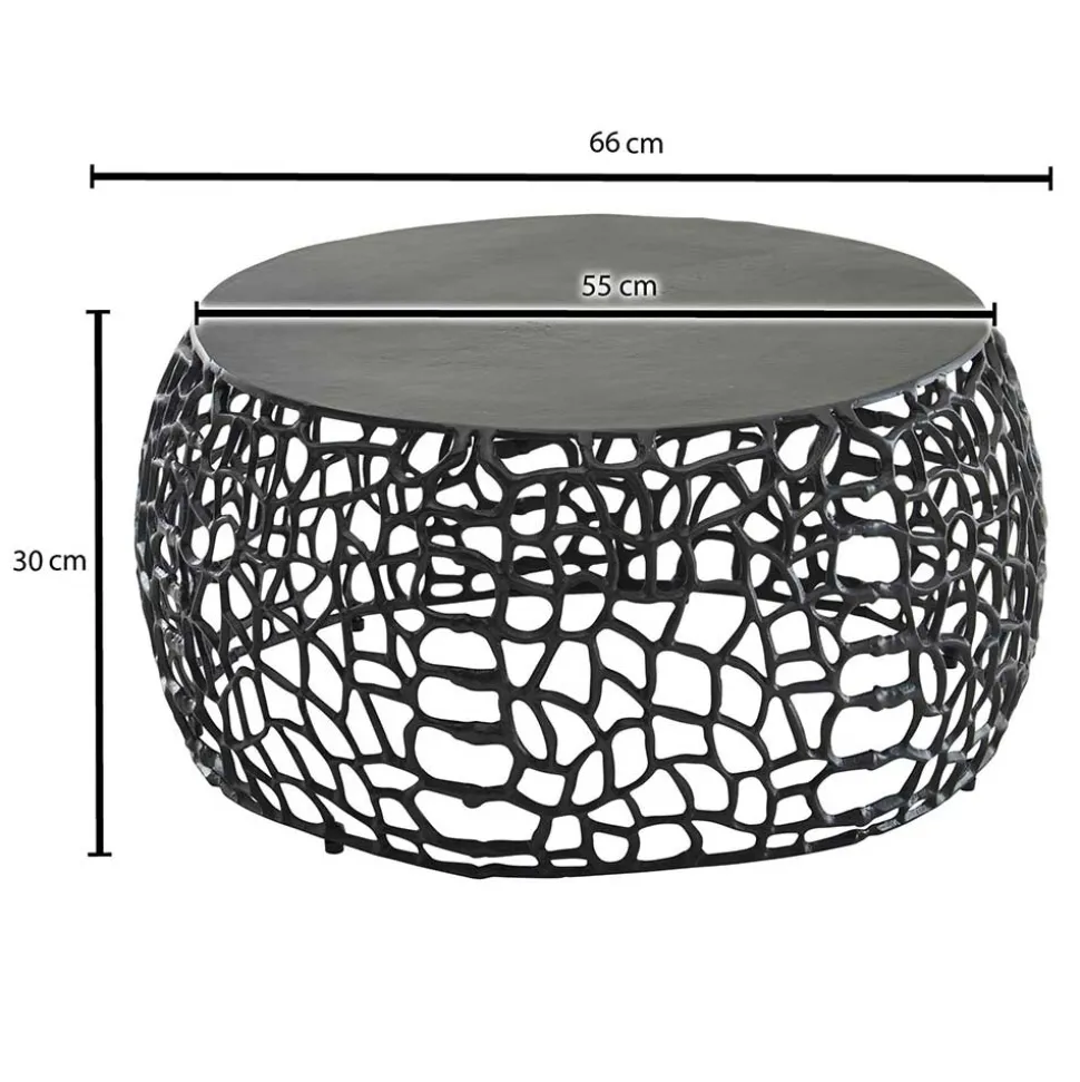 Schwarzer Designtisch fürs Wohnzimmer - Ernestan