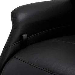 Schwarzer Entspannungssessel mit Armlehnen - Registran