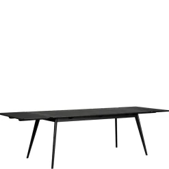 Schwarzer Esszimmer Tisch im Retro Style - Vartana