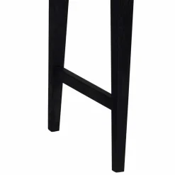 Schwarzer Konsolentisch mit Schublade - Geskan