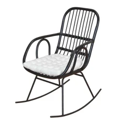 Schwarzer Schaukelstuhl modern - Italiano