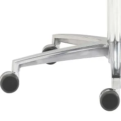 Schwarzer Schreibtischsessel mit Lederbezug - Heliawa