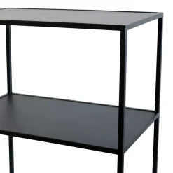 Schwarzer Tisch auf Rollen - Yarisis