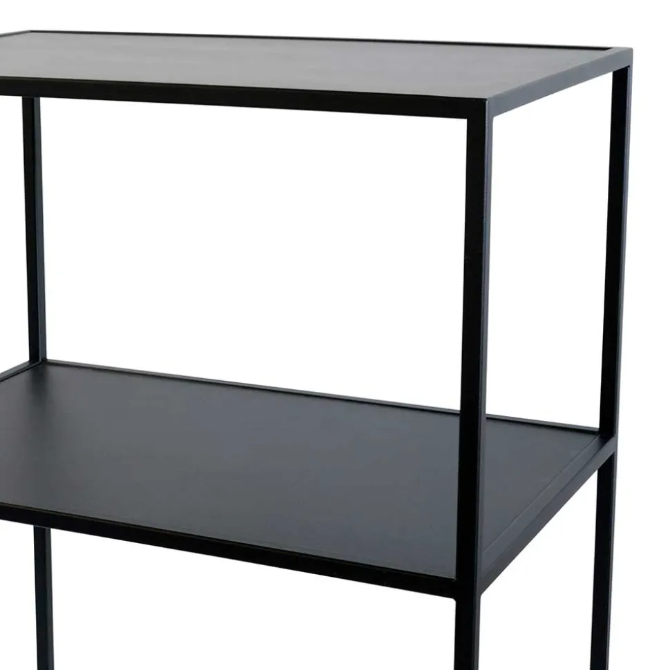 Schwarzer Tisch auf Rollen - Yarisis