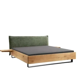 Schwebendes Bettgestell 140x200 cm - Elcuedon (dreiteilig)