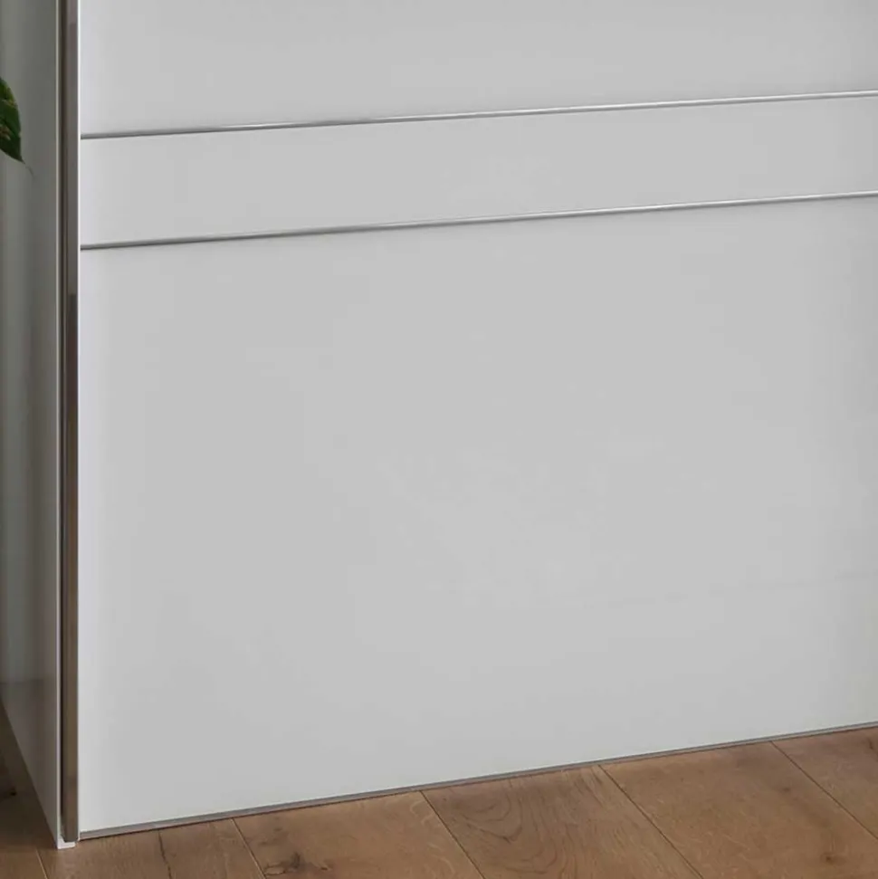 Schwebetüren Kleiderschrank mit Glas Front - Ekino