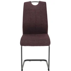 Schwingstühle in Bordeaux - Lowellsa (Set)