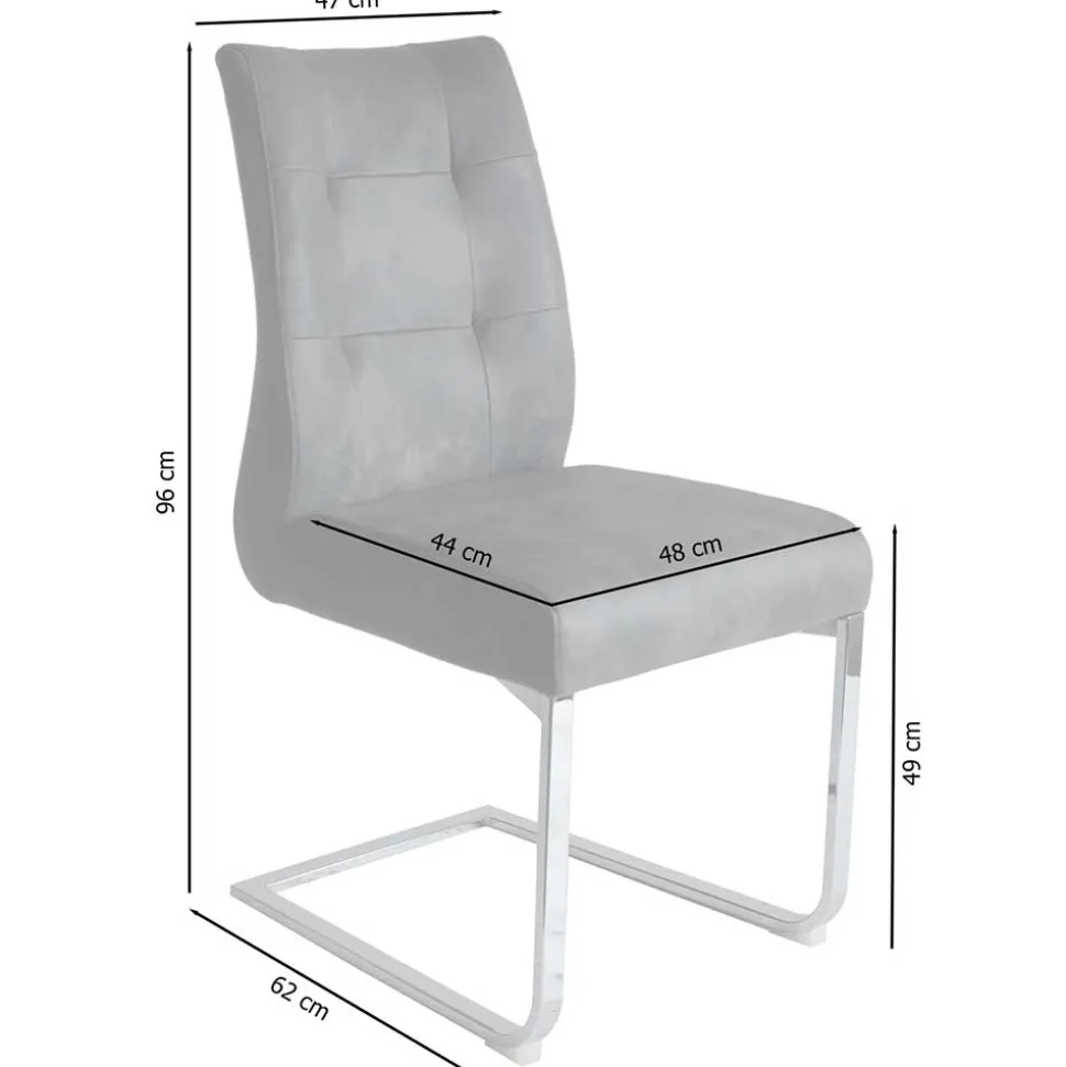 Schwingstühle in Braun - Badehma (2er Set)