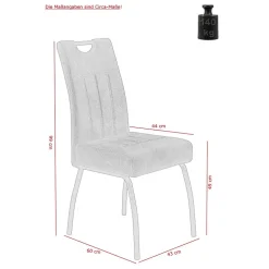 Schwingstühle Set in Braun - Libasion (Set)