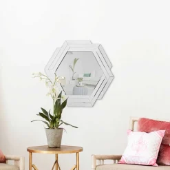 Sechseckiger Design Spiegel für Wandmontage - Gionta