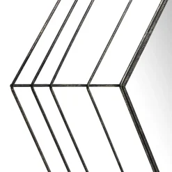 Sechseckiger Spiegel im Spinnweben Design - Vivenda