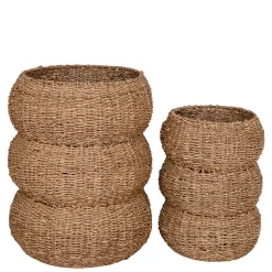 Seegras Körbe im Landhausstil - Lottessa (zweiteilig)