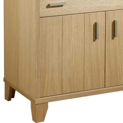 Sekretär Schreibtisch Schrank in Eiche - Ryan