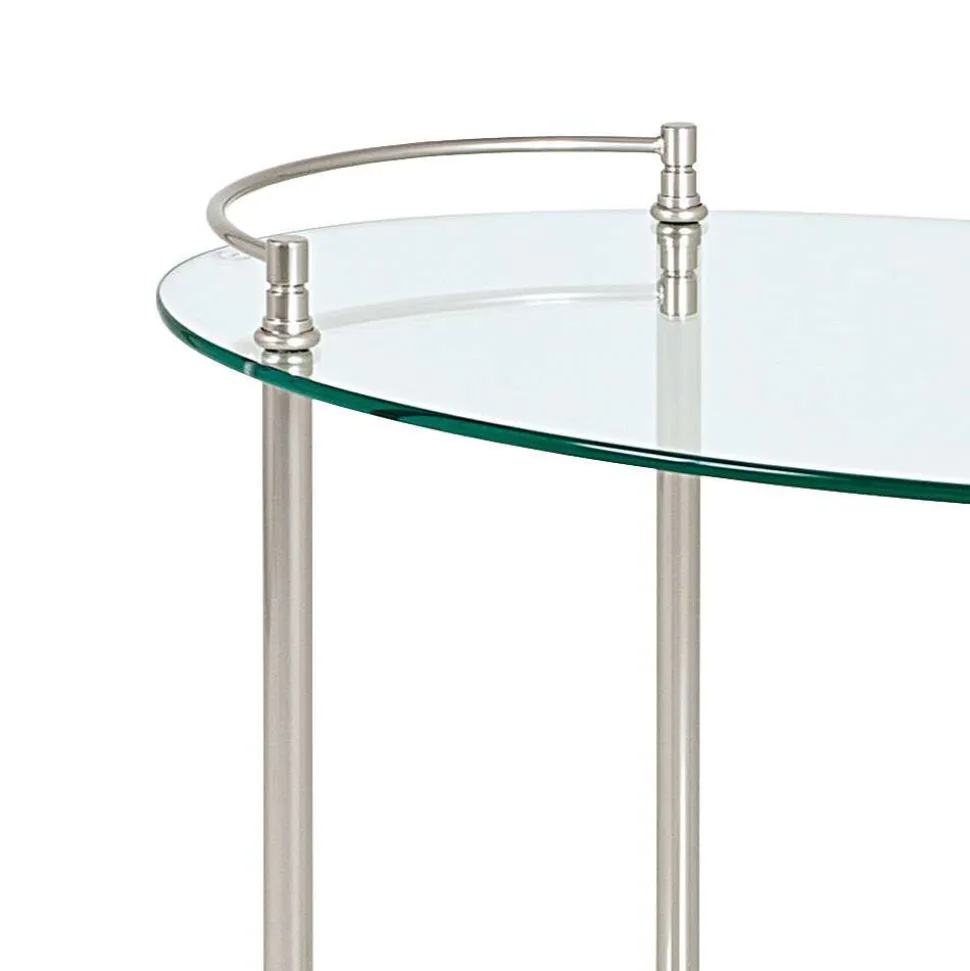 Servierwagen Alessandra aus Glas