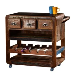 Servierwagen Clarendon in Shabby Chic Design