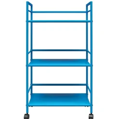 Servierwagen in Türkis Blau - Orchid