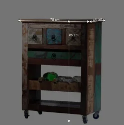 Servierwagen Jamaica im Vintage Design