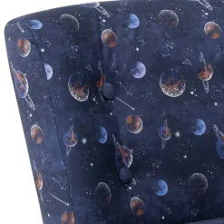 Sessel in Blau mit Planeten und Sternen - Marcs