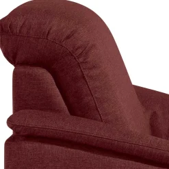 Sessel in Rot und Nussbaum Braun - Capital