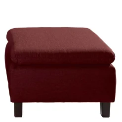 Sessel in Rot und Nussbaum Braun - Capital