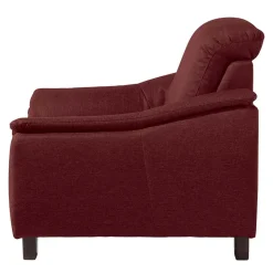 Sessel in Rot und Nussbaum Braun - Capital