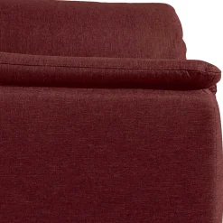 Sessel in Rot und Nussbaum Braun - Capital