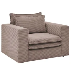 Sessel mit Hocker im Set - Anyna (zweiteilig)