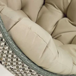 Sessel zum Aufhängen aus Geflecht Kunstrattan - Luka