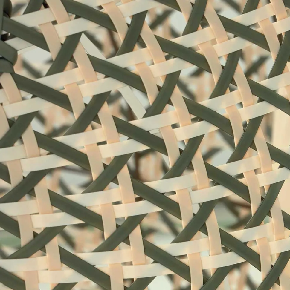 Sessel zum Aufhängen aus Geflecht Kunstrattan - Luka