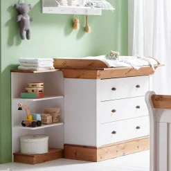 Set Babybett & Wickelkommode - Sibiuta I (dreiteilig)