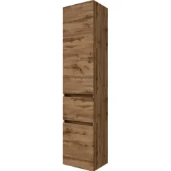 Set Badmöbel in Holz Optik - Neuzera (vierteilig)