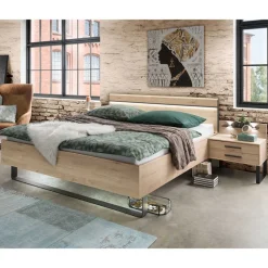 Set Bettanlage mit LED Beleuchtung - Licruva (dreiteilig)