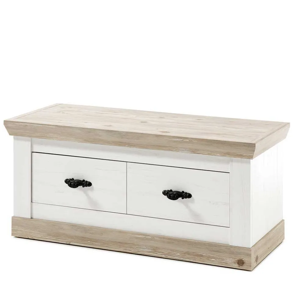 Set Dielen Ausstattung mit Schrank - Nedita (dreiteilig)