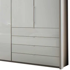 Set Doppelbett & Schrank - Nino (vierteilig)