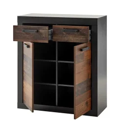 Set Flurmöbel in Holz Antik - Timuras (vierteilig)