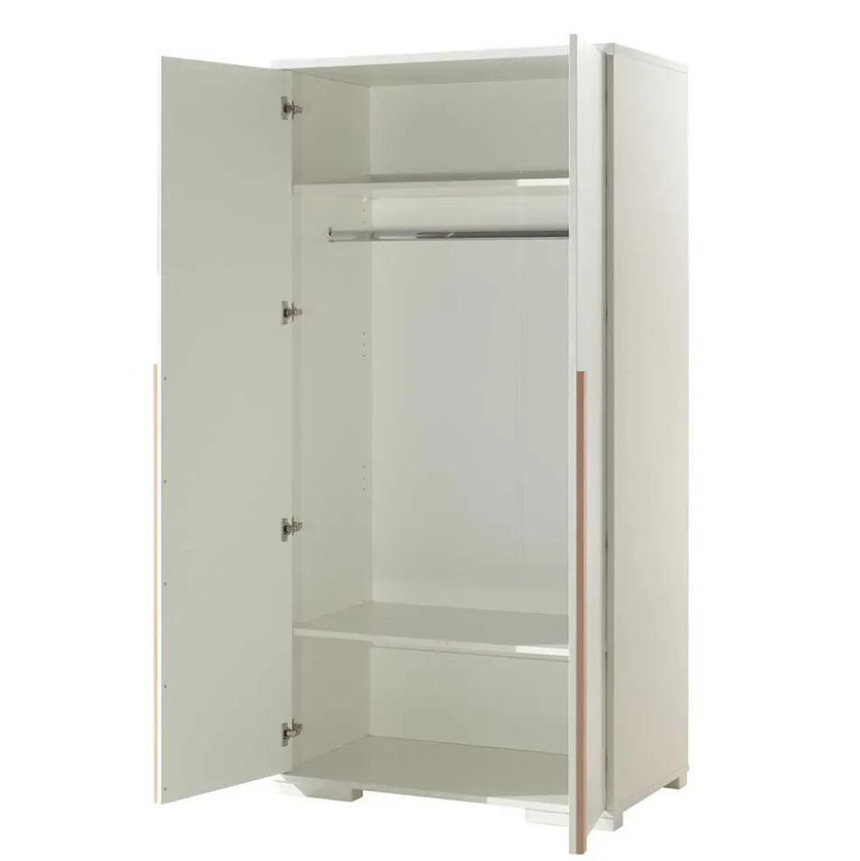 Set Jugendmöbel in Weiß - Eldrus (sechsteilig)