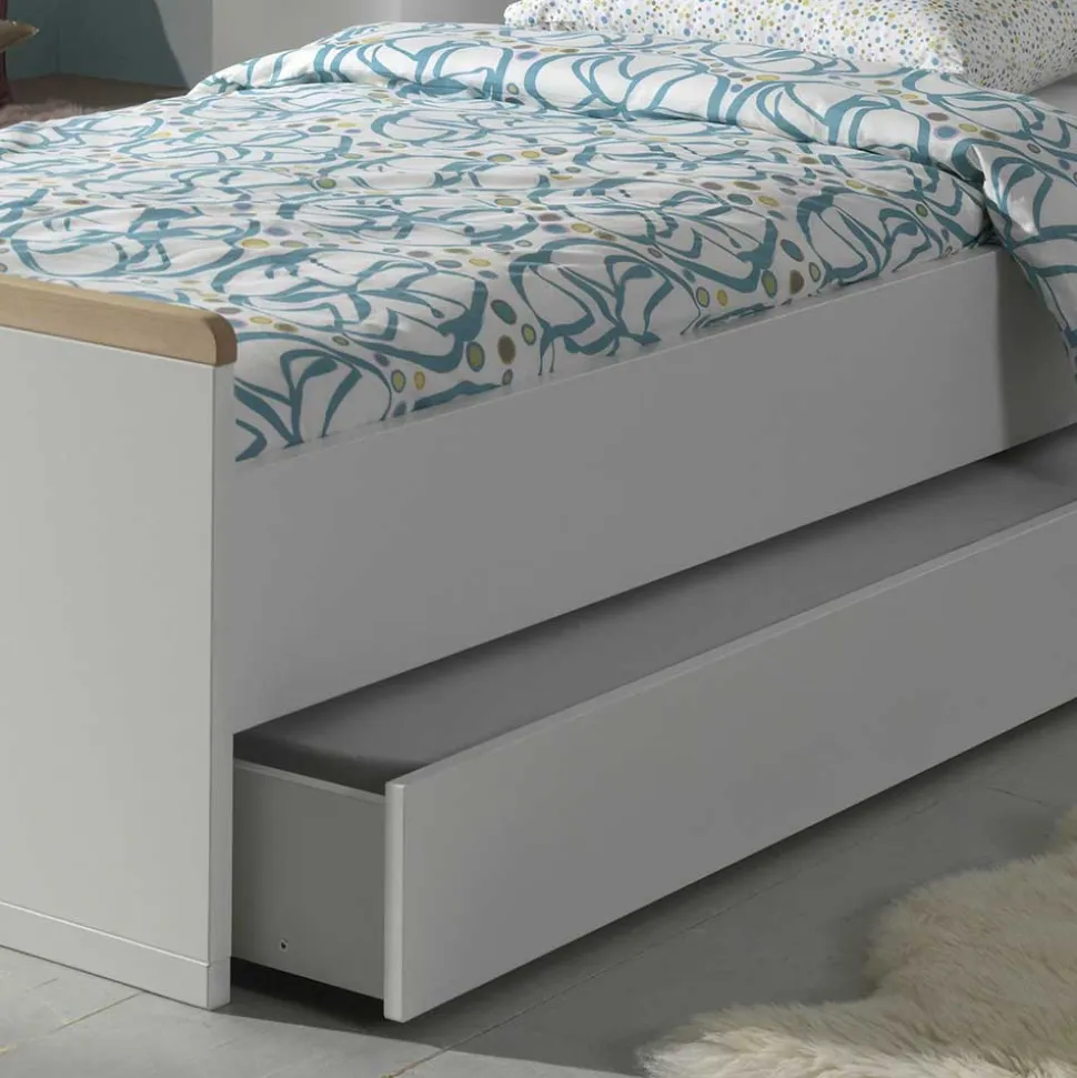 Set Jugendmöbel in Weiß - Eldrus (sechsteilig)