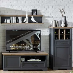 Set Landhausmöbel zweifarbig - Thumbs I (dreiteilig)