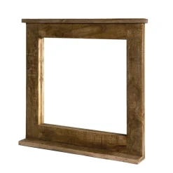 Set Massivholz Badmöbel rustikal - Suennas (dreiteilig)