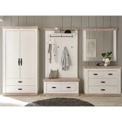 Set Möbel für Diele komplett - Nedita (fünfteilig)