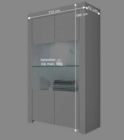 Set TV Board & Sideboard & Schrank - Mikes (dreiteilig)