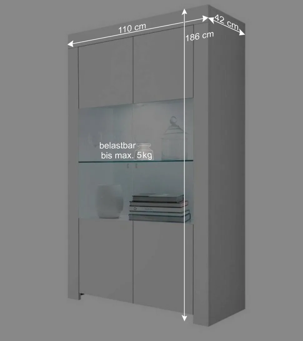 Set TV Board & Sideboard & Schrank - Mikes (dreiteilig)