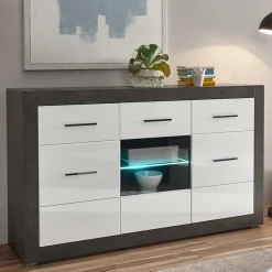 Set Wohnzimmer Möbel modern - Istensa I (sechsteilig)