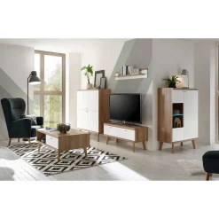 Set Wohnzimmermöbel im Skandi Design - Cablos II (fünfteilig)