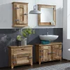 Shabby Bad Möbel aus Holz - Suennas (vierteilig)