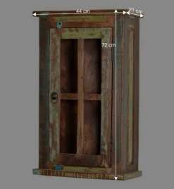 Shabby Badmöbel aus Recyclingholz - Jamaica (fünfteilig)