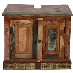 Shabby Badmöbel aus Recyclingholz - Jamaica (fünfteilig)