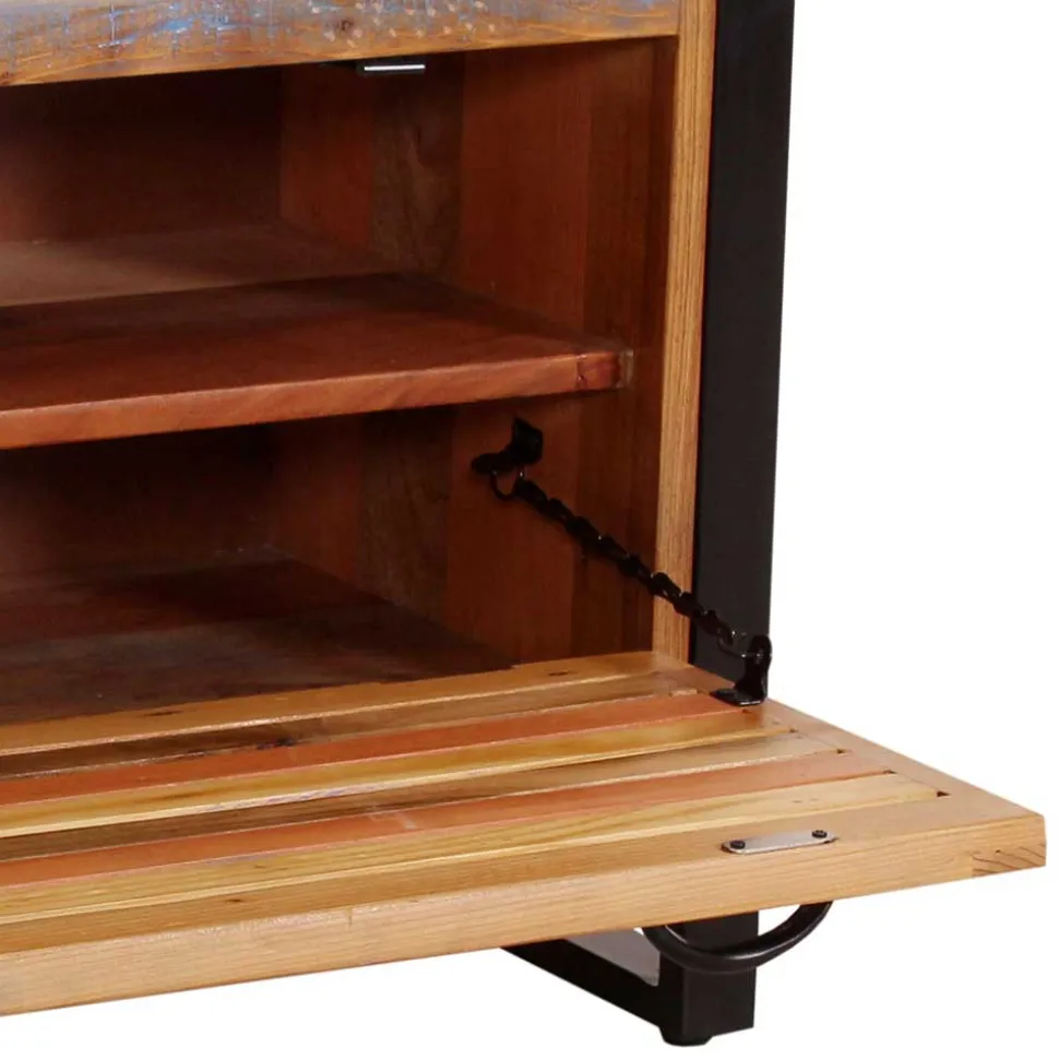 Shabby Chic Bank mit Schuhaufbewahrung - Vosbadus