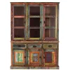 Shabby Chic Buffetschrank in Braun Bunt - Jamaica